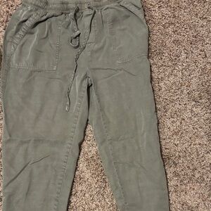 Thread & Supply Olive Drawstring Joggers